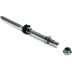 Screw Set solar screw/screw with rubber SWDM10x200E